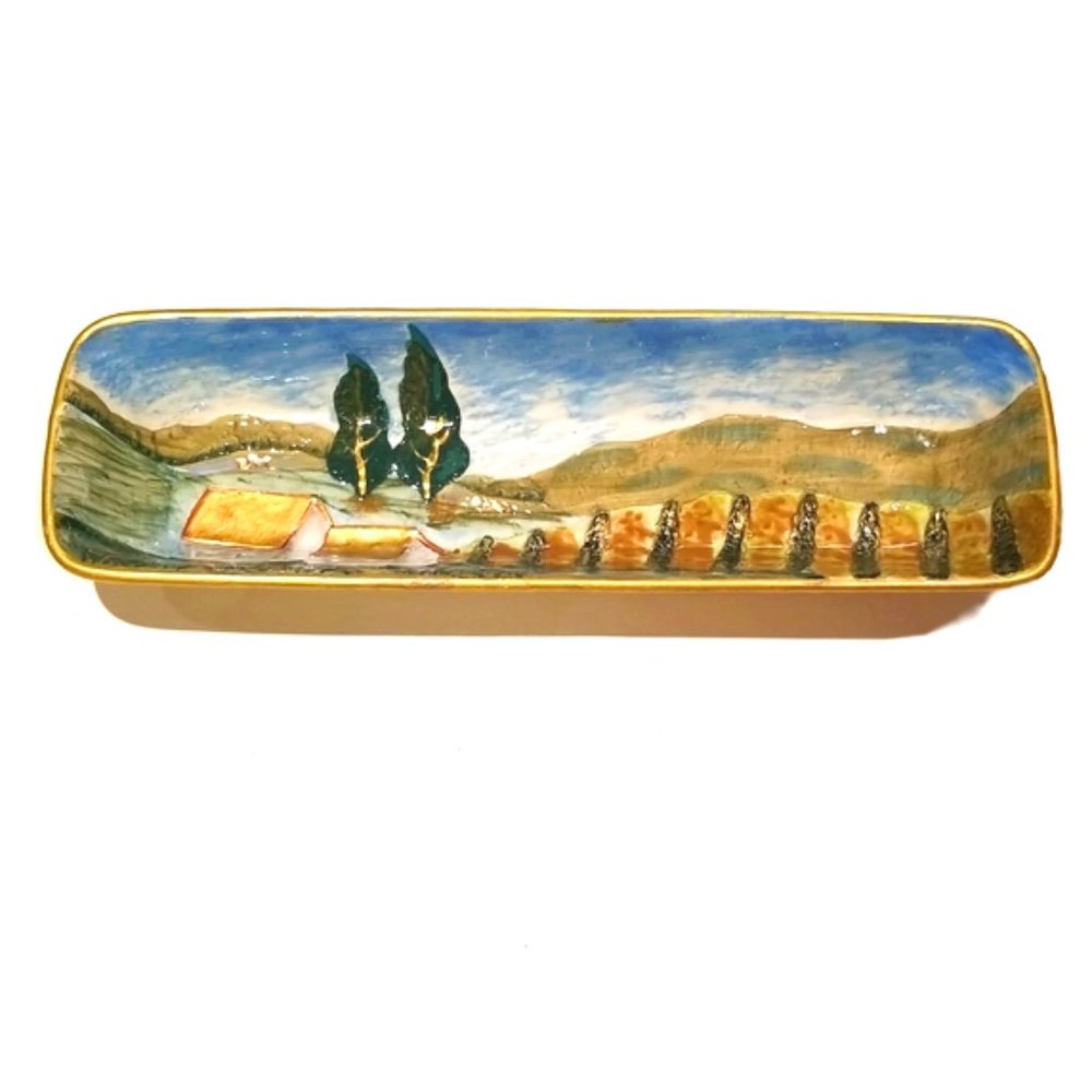 Vintage Bella Casa by Ganz large boat tray